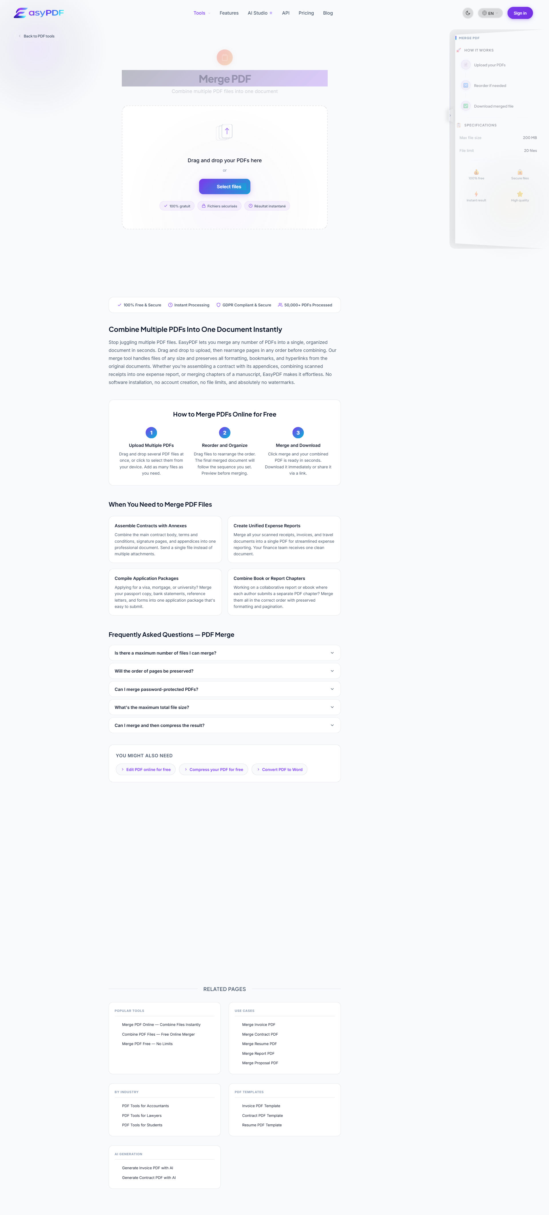 Gabung Proposal PDF mematuhi HubSpot Indonesia — EasyPDF